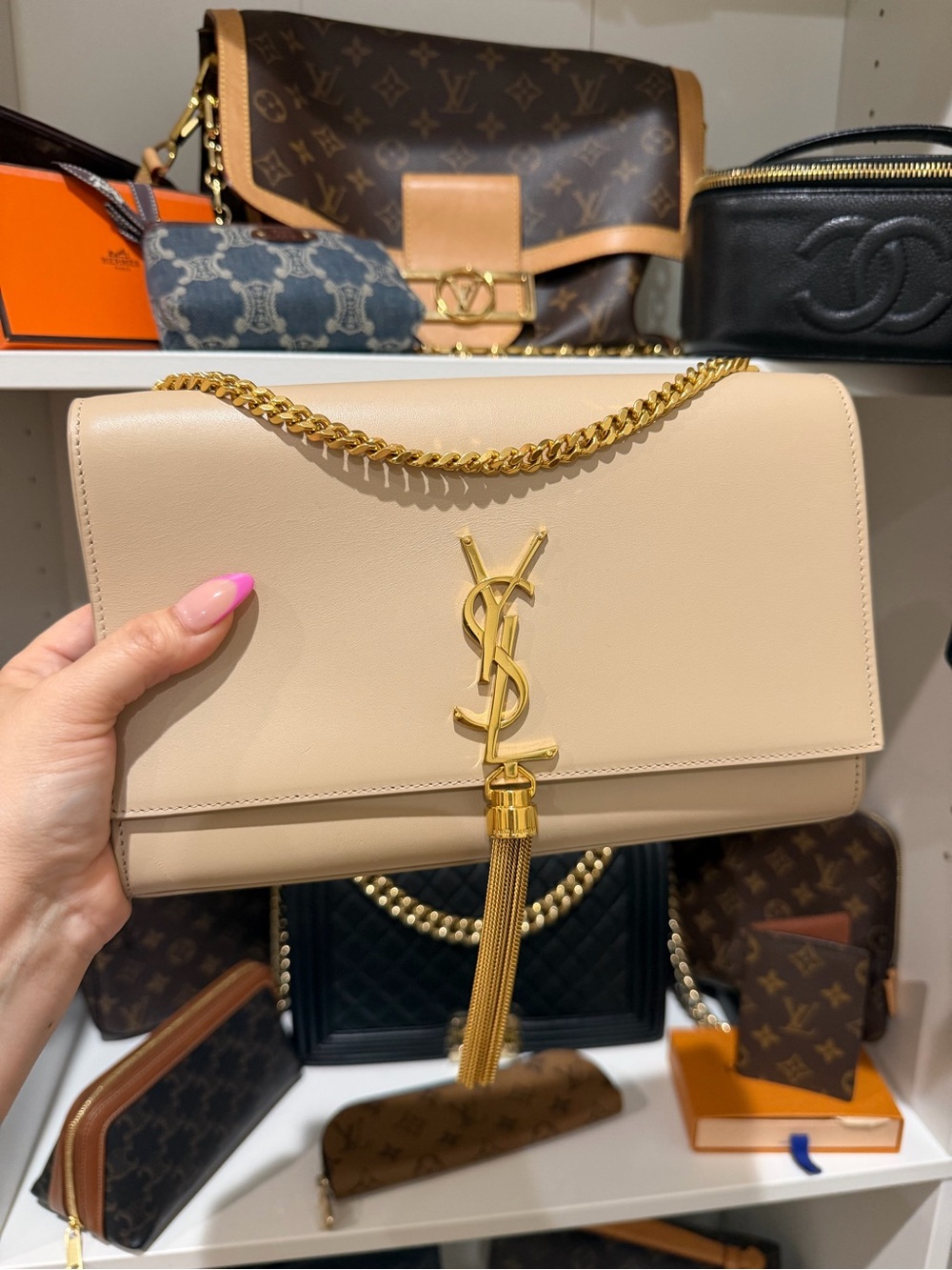 Saint Laurent Medium Kate Tassel